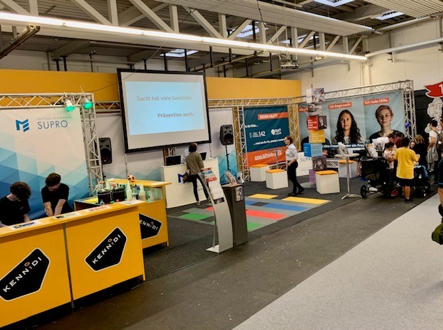 Der SUPRO Stand auf der Herbstmesse Dornbirn 2022